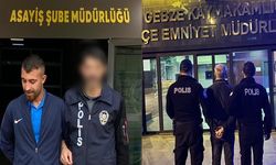 Hırsızlık suçundan aranan zanlılar operasyonla yakalandı