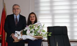 Dr. Zeynep Yeşim Açıkgöz’e hayırlı olsun ziyareti