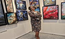 Kocaelili Sanatçı Çilem Coşkun Kesepara, ArtContact İstanbul Fuarı’nda Büyük İlgi Gördü