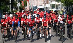 Pedallar 19 Mayıs ruhu ile çevrildi