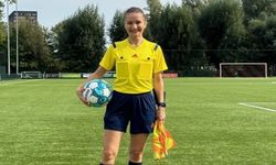 FIFA kokartlı kadın hakem Türkiye'de ilke imza attı