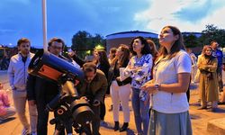 Büyükşehir’le gökyüzünün sırlarını keşfettiler