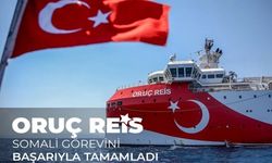 Oruç Reis Somali'deki görevini tamamlayarak  yurda dönüyor