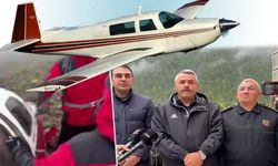 Rize-Erzurum sınırında düşen uçak bulundu