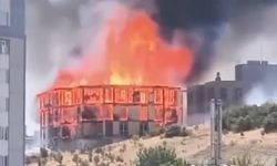 Kahramanmaraş Tekerek’te orman müdürlüğü binasında yangın