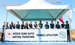 Tarım Bakanı Yumaklı, Düzce İçme Suyu Arıtma Tesisi'nin temelini attı