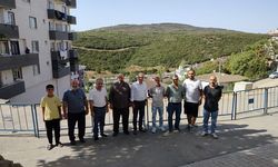 Başkan Vural  toprak kaymasından etkilenen bölgeyi ziyaret etti