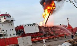 Ukrayna'daki Türk gemisi isabet aldı!