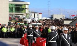 Yalova’da Şehit Düşen Polislerimiz Son Yolculuğuna Uğurlandı