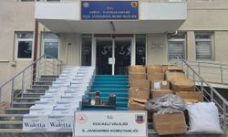 Kocaeli Jandarma'sından Kaçak Tütün Operasyonu