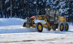 Gaziantep Büyükşehir’den ilçelerde karla mücadele seferberliği