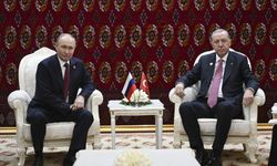 Cumhurbaşkanı Erdoğan, Aşkabat’ta Putin ve Berdimuhamedov ile Görüştü