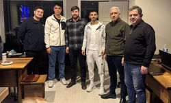 Dünya Şampiyonu Eray Şamdan Gazetemizi Ziyaret Etti