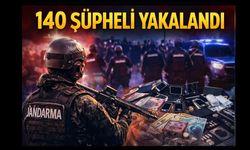 15 İlde 15 Organize Suç Örgütüne Operasyon: 140 Şüpheli Yakalandı