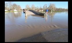 Tunca Nehri Taştı, Tarihi Kırkpınar Alanı Sular Altında Kaldı