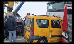 Erzurum’da meydana gelen zincirleme kazada 8 kişi ağır yaralandı