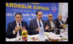 Gönül sofrası Makedonya Zhupa’da kuruldu