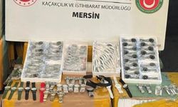 Mersin’de  piyasa değeri 1,5 milyar lira olan kaçak kol saati ele geçirildi