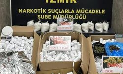 İzmir’de uyuşturucu operasyonunda 366 bin hap ele geçirildi