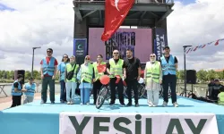Çorum’da pedallar sağlıklı yaşam için çevrildi