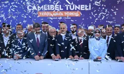 Sivas ile Tokat arasını bağlayacak Çamlıbel Tüneli’nin temeli atıldı