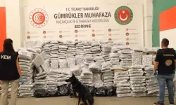 Kapıkule'de 810 kilogram esrar ele geçirildi