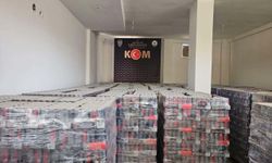 Uşak’ta Binlerce Bozuk Enerji İçeceği Ve Kaçak Tütün Ele Geçirildi