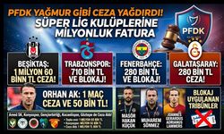 Süper Lig'de Ceza Kasırgası! Dört Büyükler ve Teknik Adamlara Ağır Yaptırım