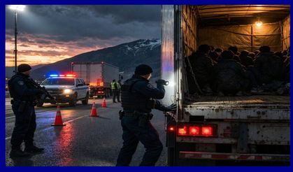 Çankırı’da bir TIR’da 75 Düzensiz Göçmen Yakalandı