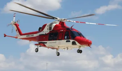 GÖKBEY hava ambulansı oluyor