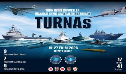 Akdeniz’de TURNAs-2026 İnsansız Deniz Sistemleri Tatbikatı Başladı