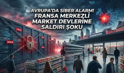 AVRUPA'DA SİBER ALARM! Fransa Merkezli Market Devlerine Saldırı Şoku: Kasiyer ve Tedarik Zinciri Kilitlendi...