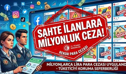 Sosyal medyada sahte ilanlara milyonluk ceza!