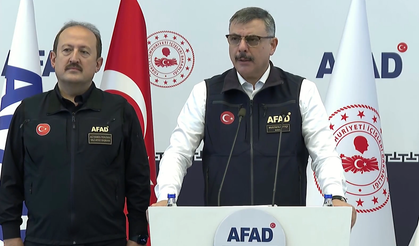 İçişleri Bakanı Çiftçi afette son durumu paylaştı