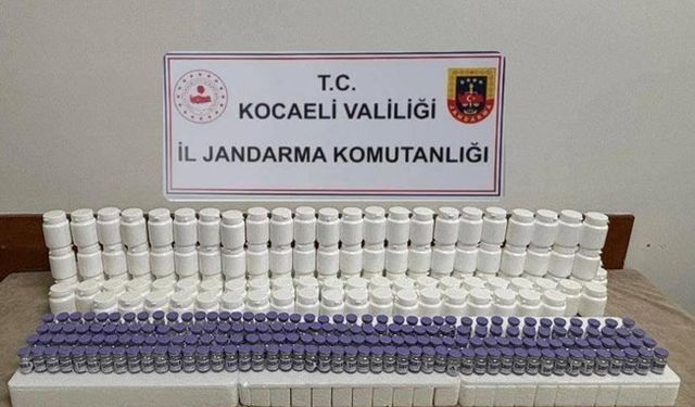 Kocaeli'de satışı yasaklanan ilaç ve aşılar ele geçirildi!