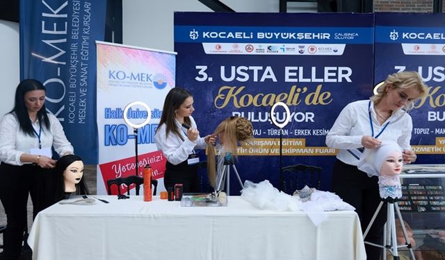 KO-MEK Kuaförlük Branşıyla Usta Ellerde yerini aldı