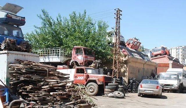 Hurda araçlardan 600 bin tonluk dönüşüm!