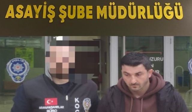 Kocaeli'de 25 yıl hapis cezası ile aranan şahıs tutuklandı!