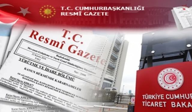 Ticaret'ten bazı eşyaların ithalatıyla ilgili gözetime iki ayrı tebliğ