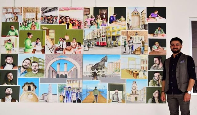 “Van Gogh çizgisinden Darıca” sergisi  yarın Gebze Center'de