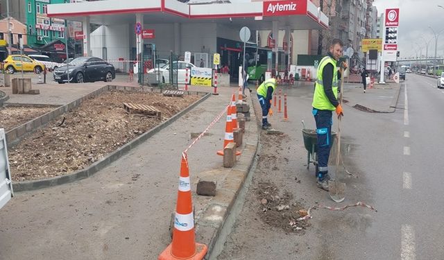 Büyükşehir durmaksızın çalışıyor