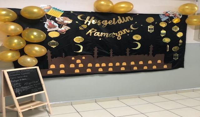 Çolakoğlu Kız Mesleki ve Teknik Anadolu Lisesinde Ramazan Coşkusu