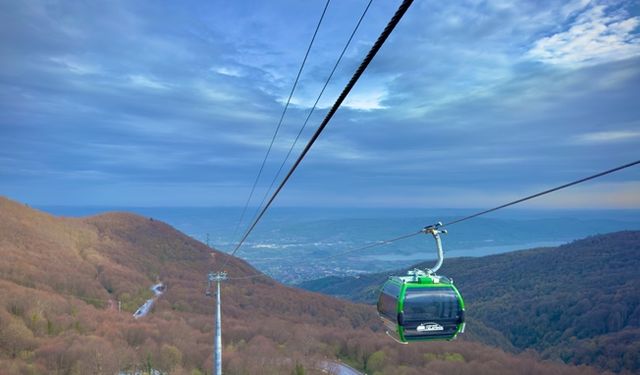 Kartepe Teleferiği bayramda yüzde 50 indirimli