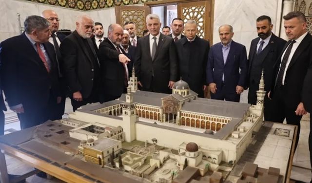 Bakan Bolat’tan Şam'da ikinci gün