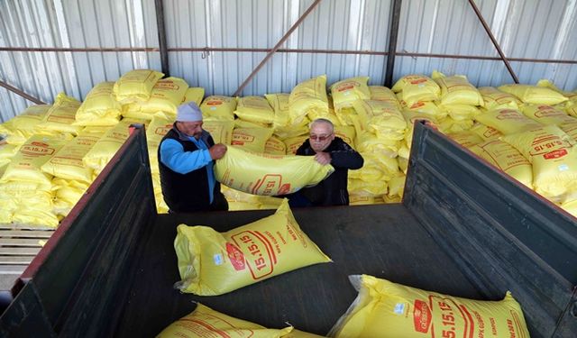 Kocaeli Büyükşehir'den üreticiye yüzde 50 hibeli gübre desteği