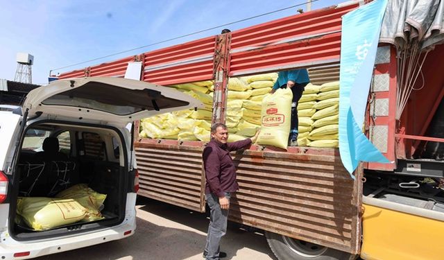 Büyükşehir Belediyesinden  tarıma büyük destek