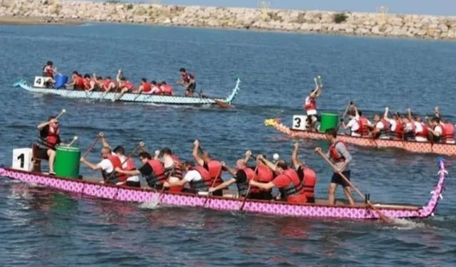 Dragon bot yarışları 2'inci kez Ordu'da