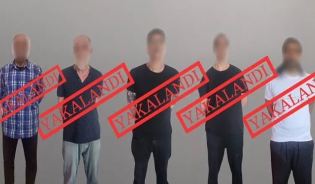 Kırmızı bültenle aranan 5 suçlu daha yakalandı