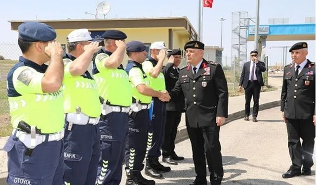 Jandarma Genel Komutanı'ndan trafik tedbirleri'nİ yerinde inceledi!