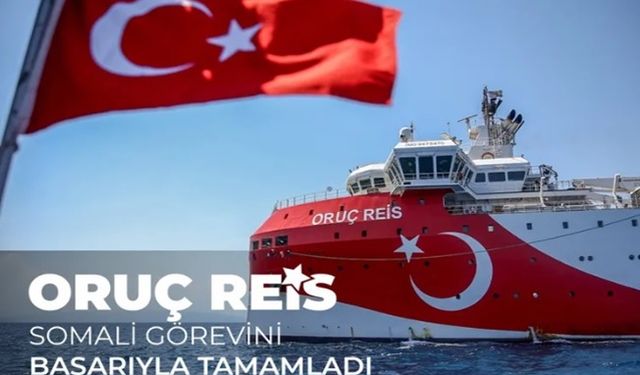 Oruç Reis Somali'deki görevini tamamlayarak  yurda dönüyor